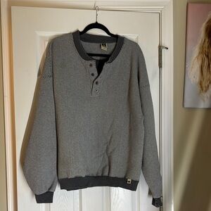 Russell Athletic Men's Gray Crewneck Sweater